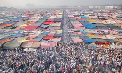 চলছে দ্বিতীয় ধাপের ইজতেমা