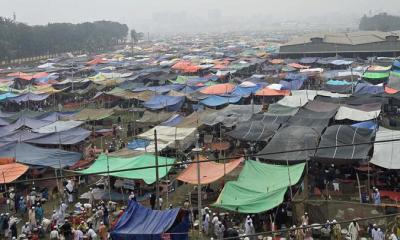 বিশ্ব ইজতেমার প্রথম পর্বের আজ দ্বিতীয় দিন